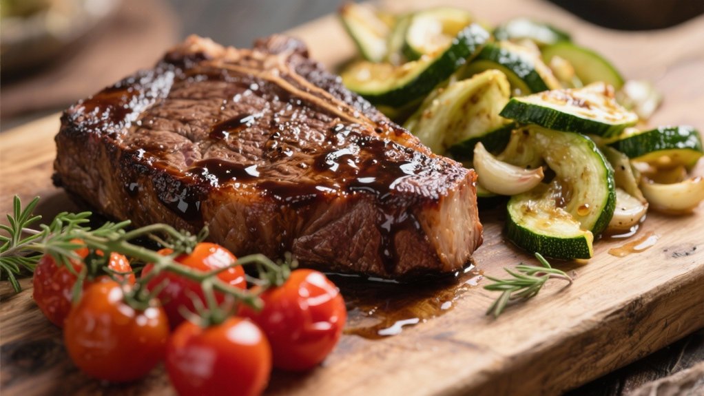 balsamic glazed steak perfection