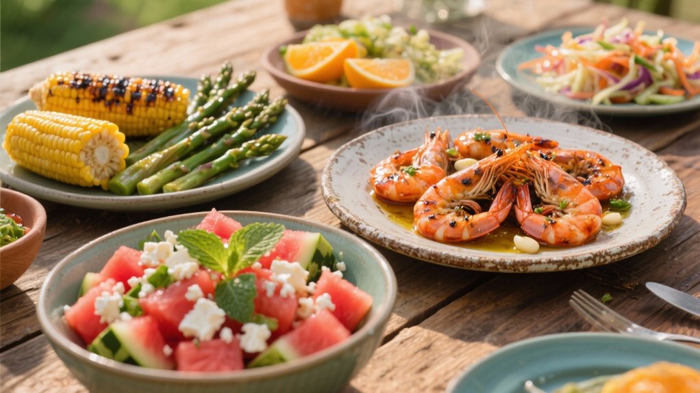 barbecued shrimp with garlic