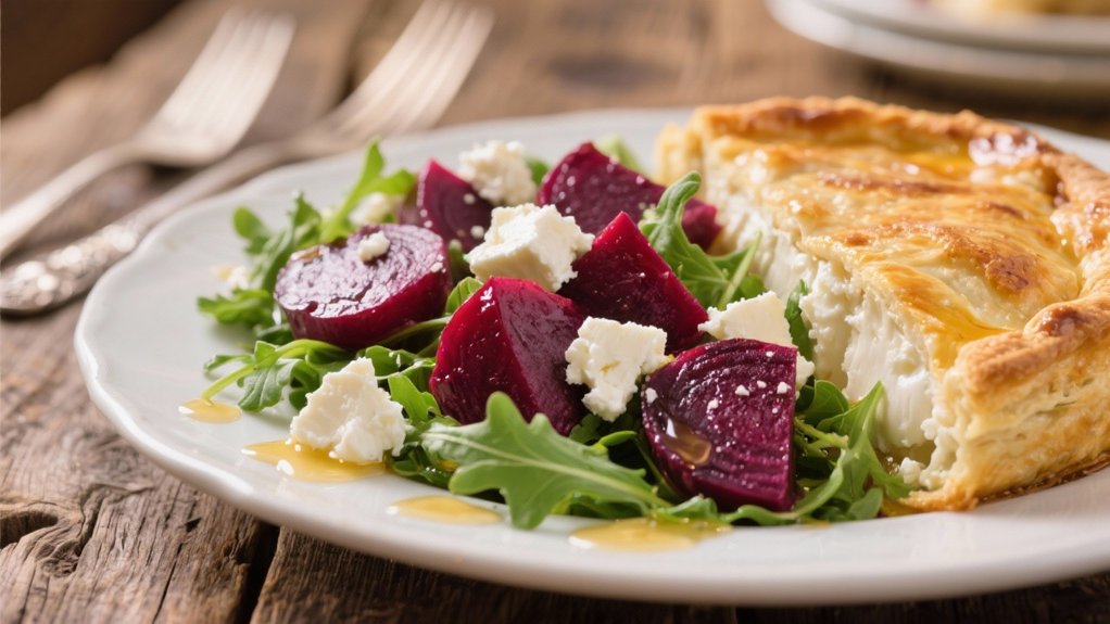 beetroot goat cheese salad