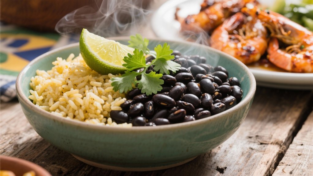 black beans and rice