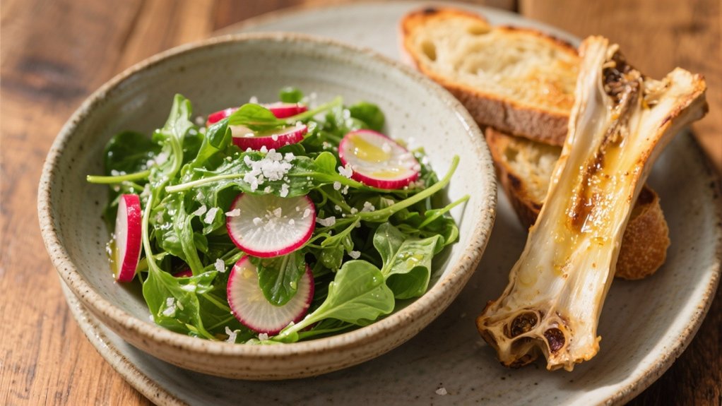 bright crisp watercress salad