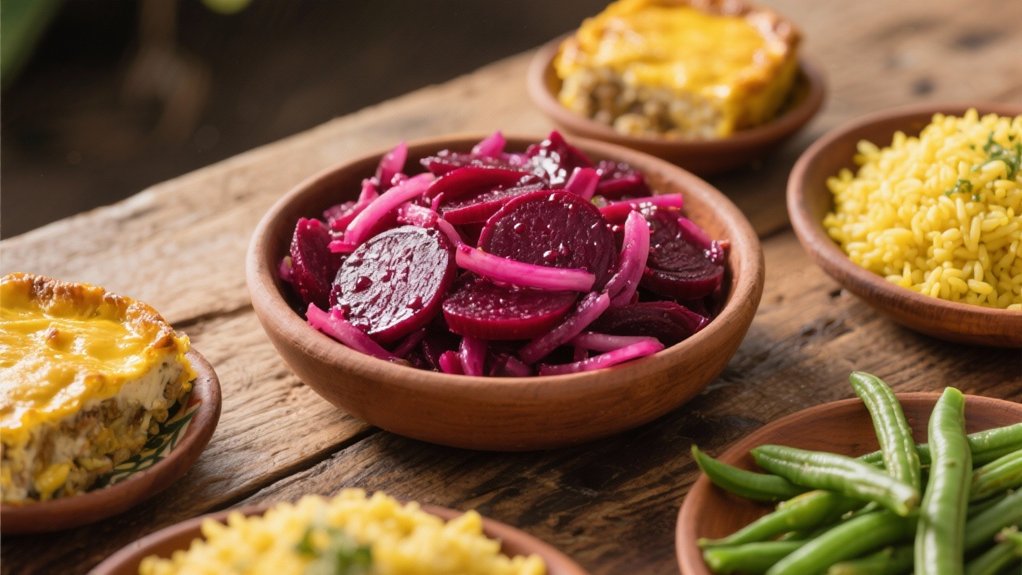 bright tangy pickled salad