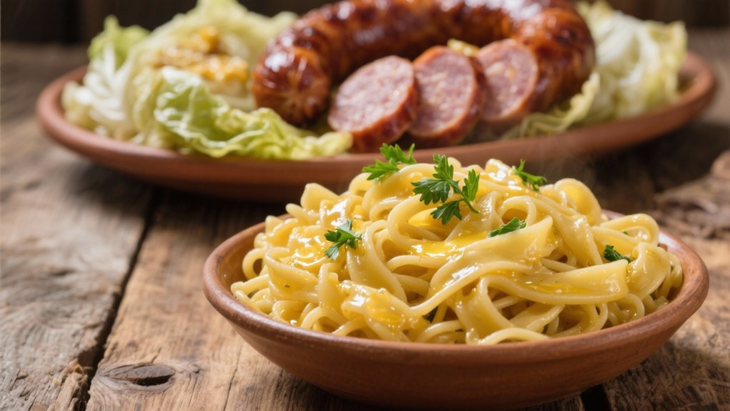 buttered noodles enhance flavors