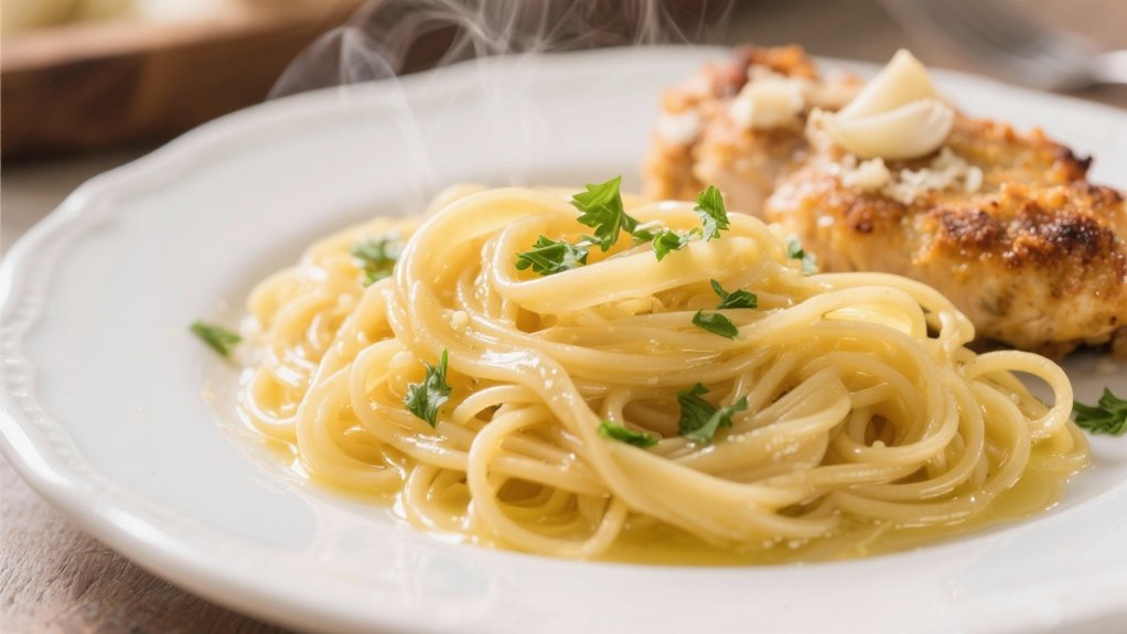 buttered noodles with flavors