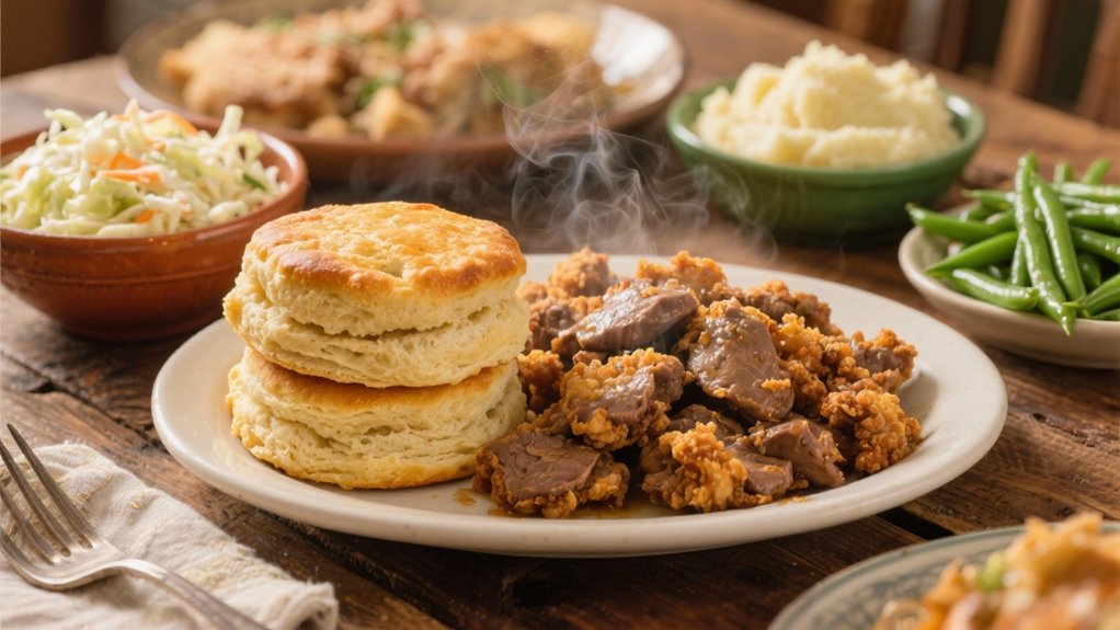 buttermilk biscuits and drippings
