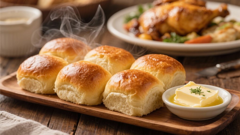 buttery rolls for comfort