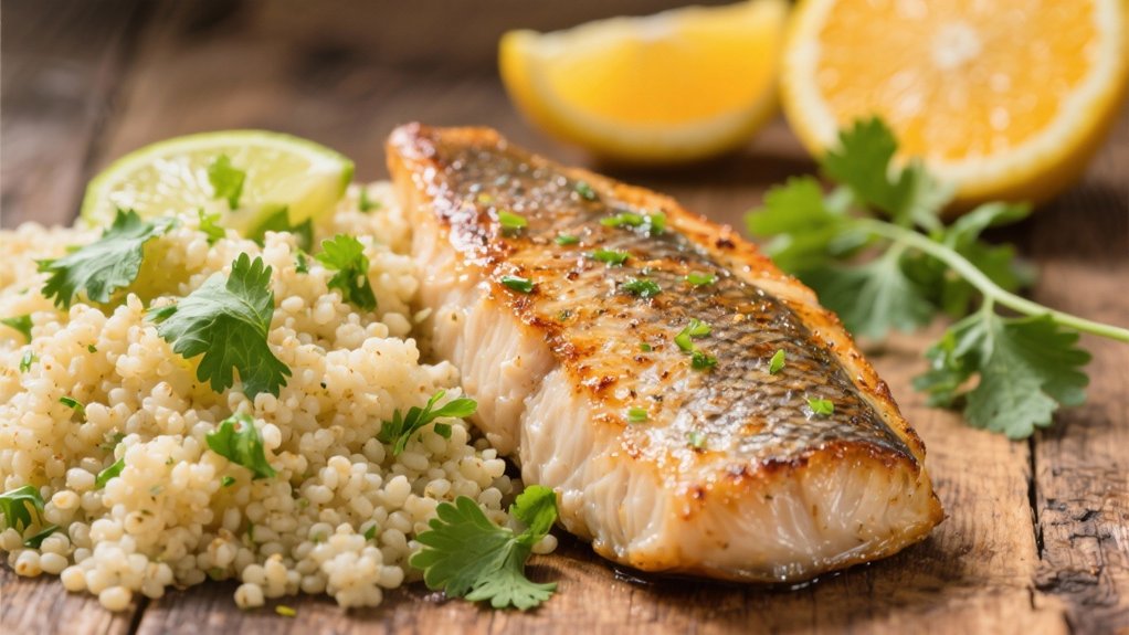 cilantro lime couscous side