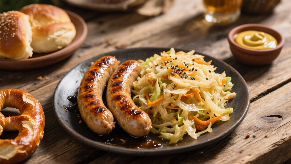 classic german condiment pairing
