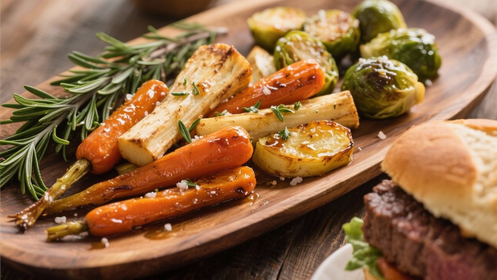 colorful roasted vegetable medley