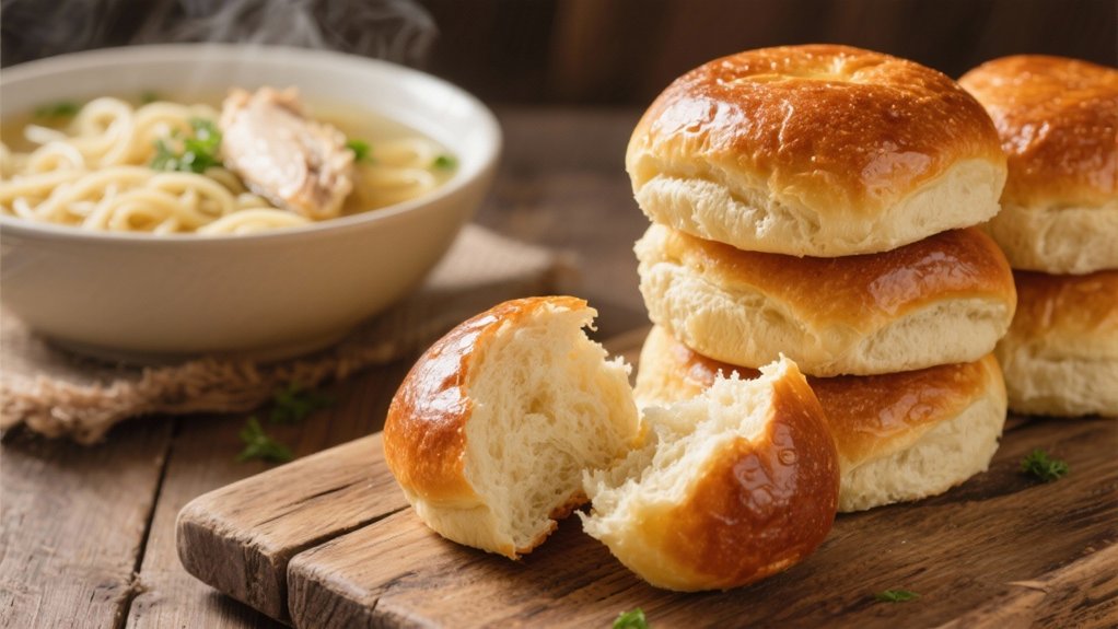 comforting fluffy dinner rolls