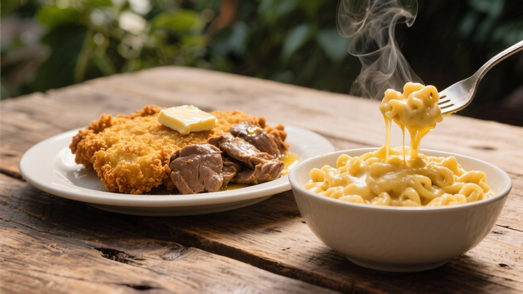 comforting mac and cheese