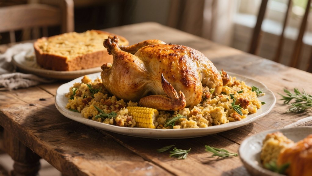 cornbread stuffing with variations