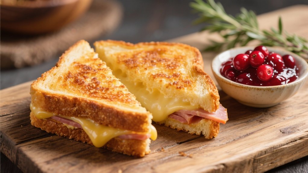 cranberry sauce enhances sandwiches