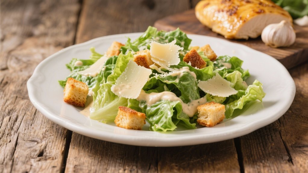 creamy caesar salad variations