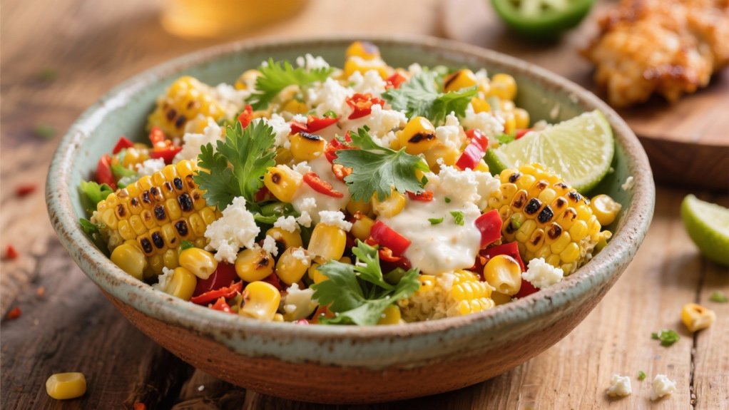 creamy corn salad delight