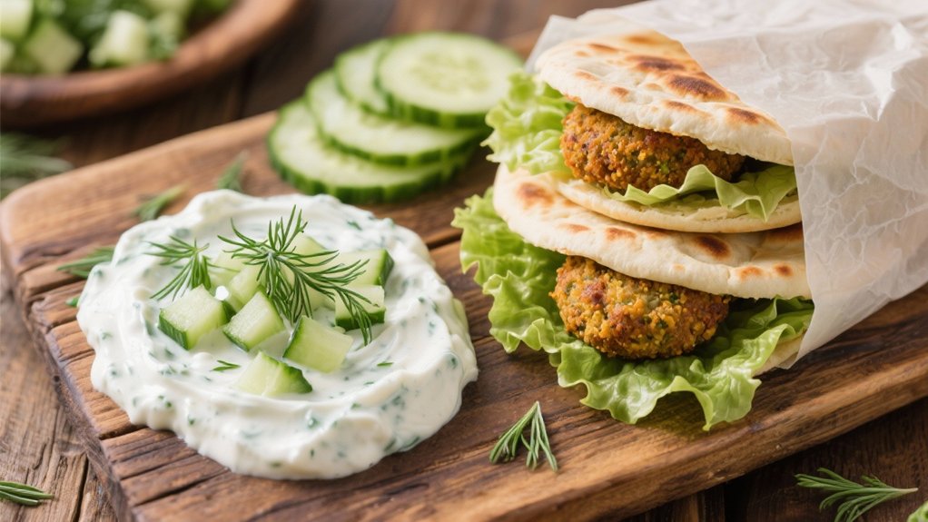 creamy cucumber yogurt dip
