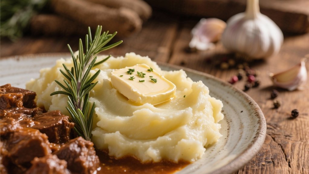 creamy garlic mashed potatoes