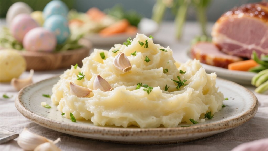 creamy garlic mashed potatoes