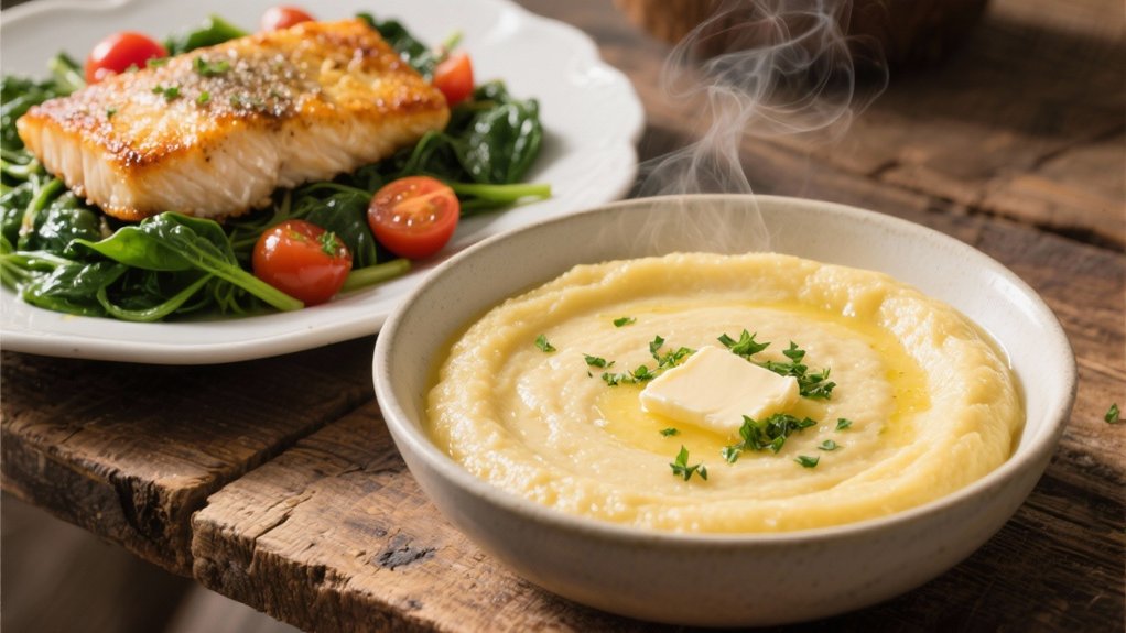 creamy polenta comfort food