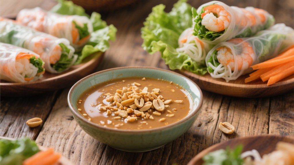 creamy tangy peanut sauce