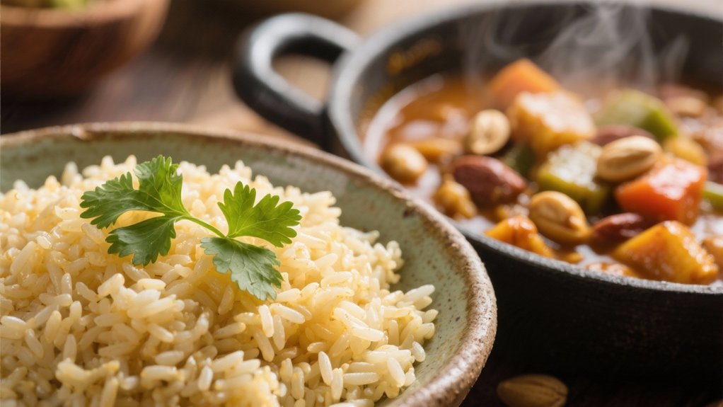 creamy tropical coconut rice