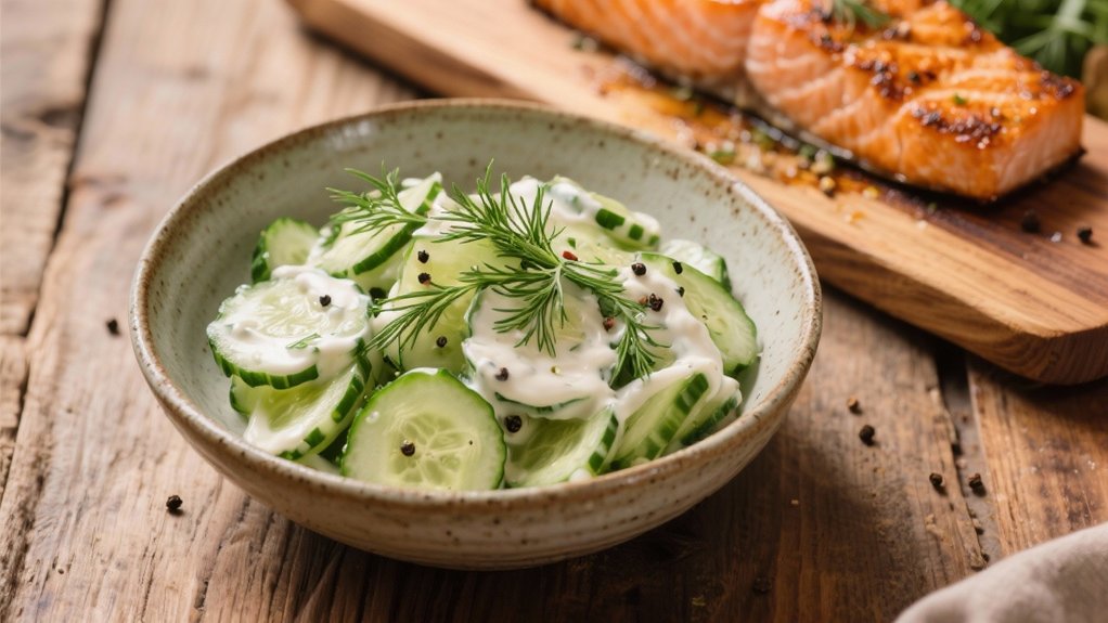 crisp creamy dill salad