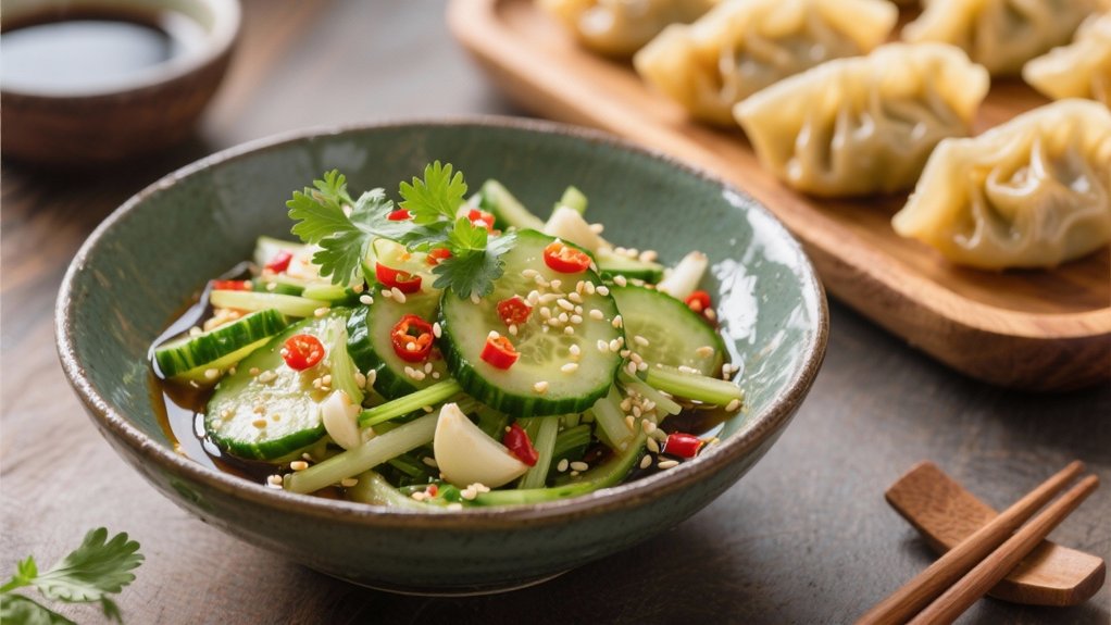 crisp cucumber salad delight
