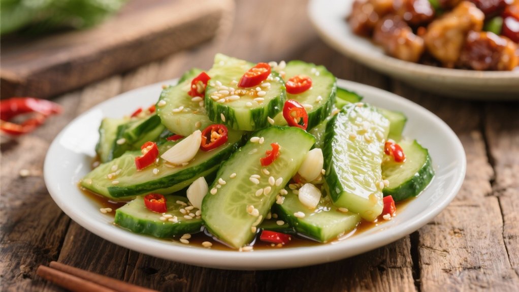 crisp cucumber salad recipe