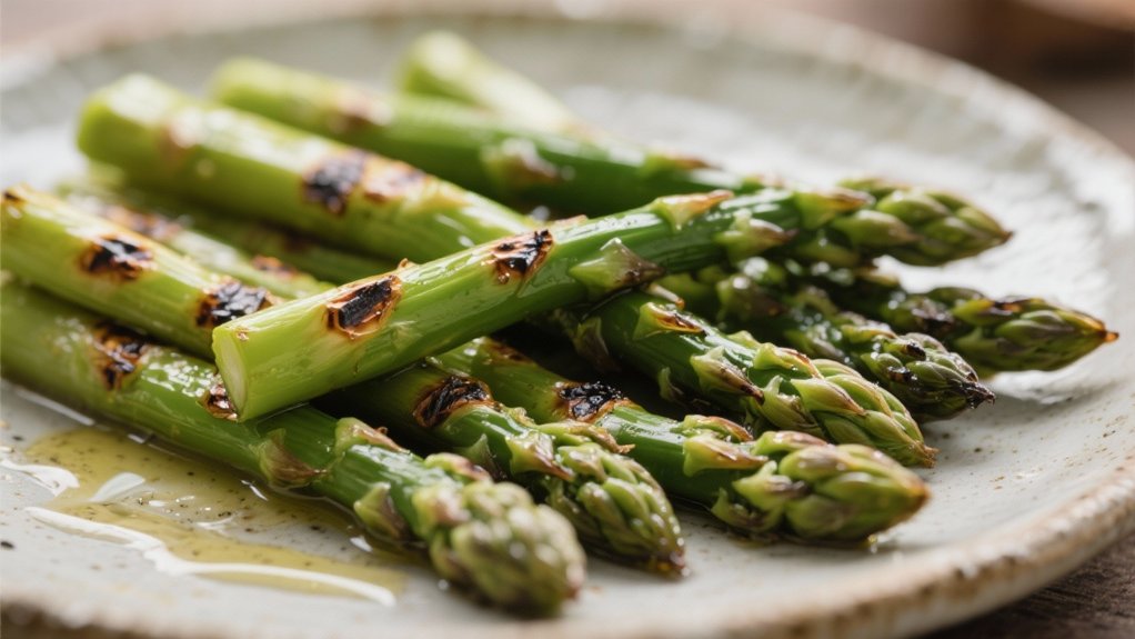 crisp tender grilled asparagus recipe