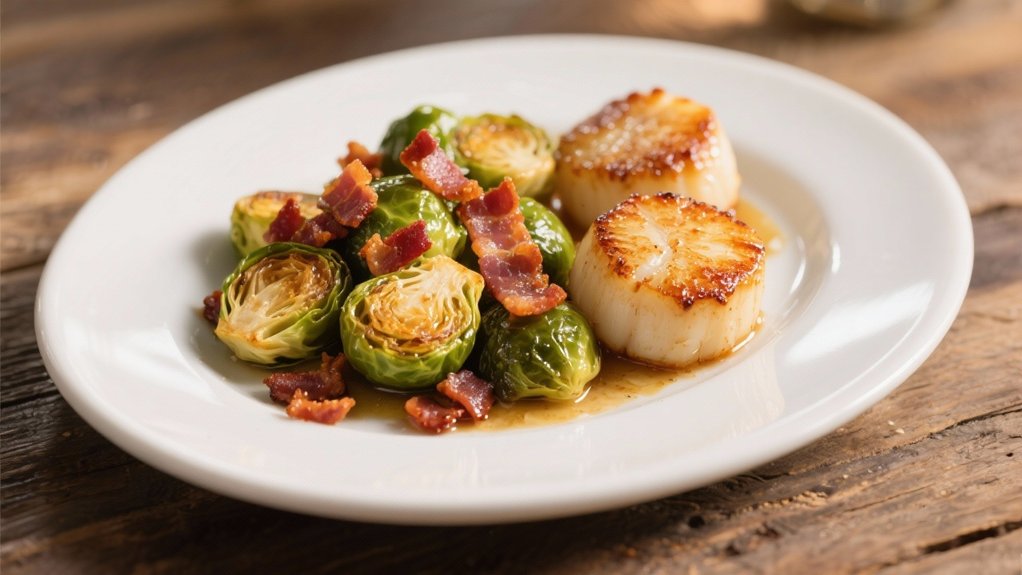 crispy bacon brussels sprouts