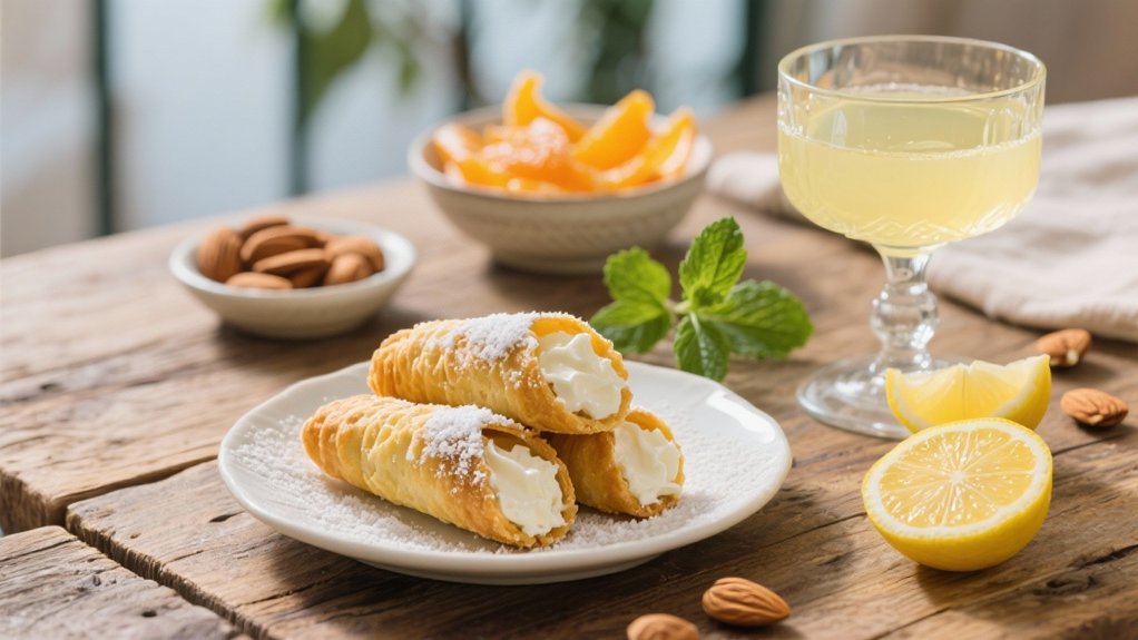 crispy cannoli vibrant limoncello