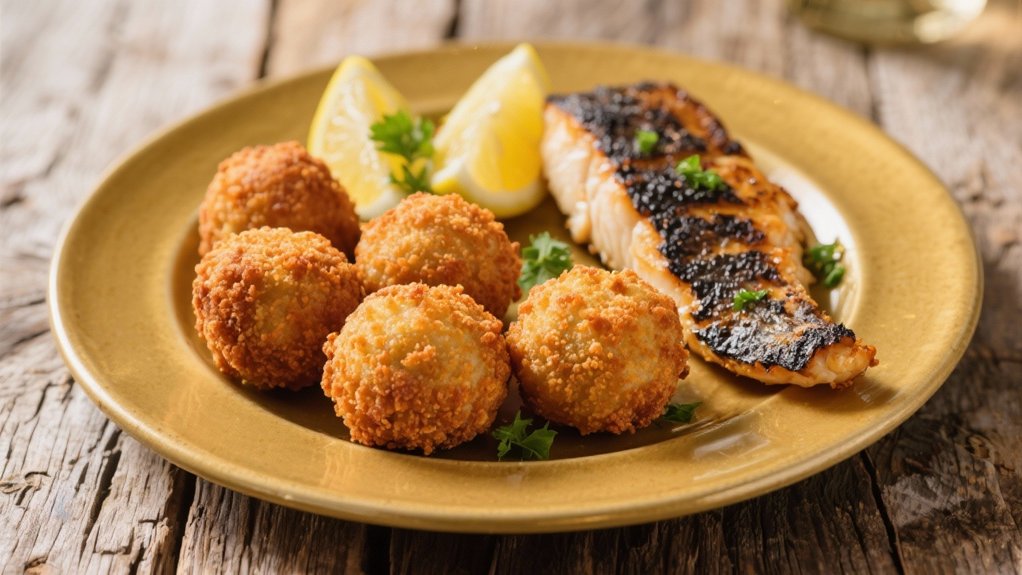 crispy cornmeal fritters delight