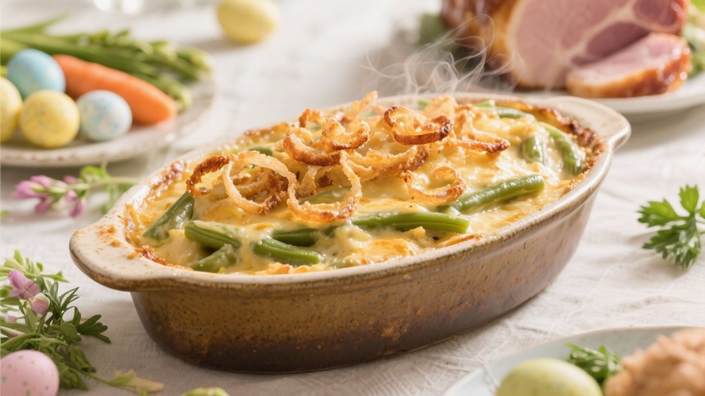crispy creamy green bean goodness