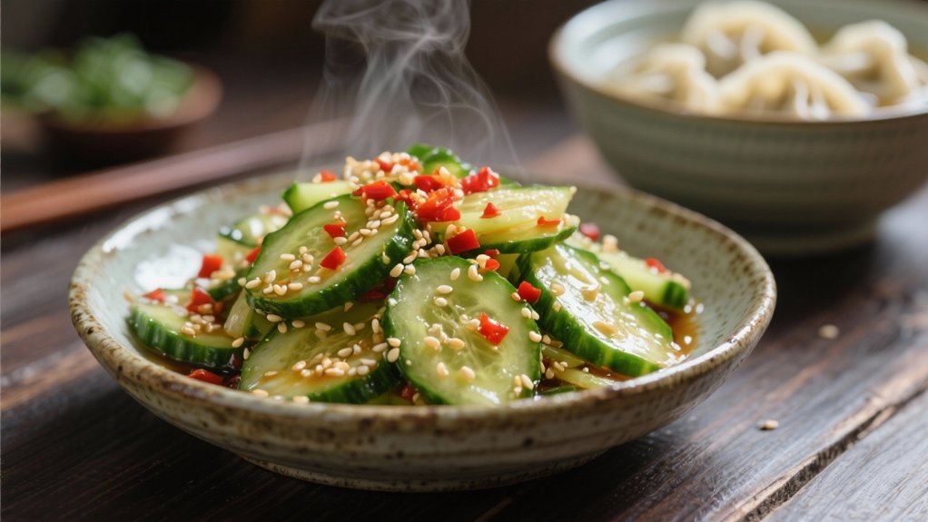 crispy cucumber salad recipe