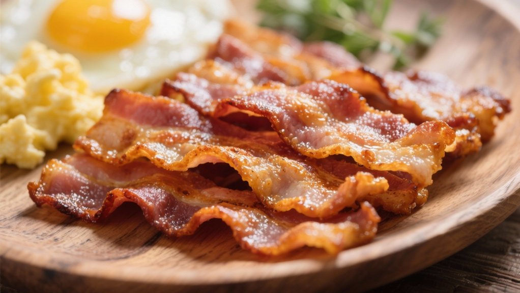 crispy delicious bacon strips