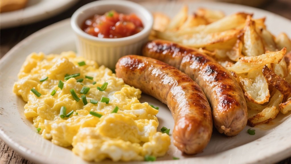 crispy flavorful breakfast sausage
