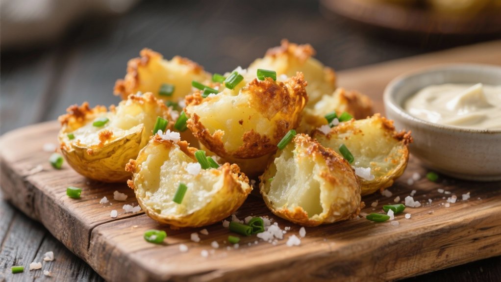 crispy fluffy potato perfection