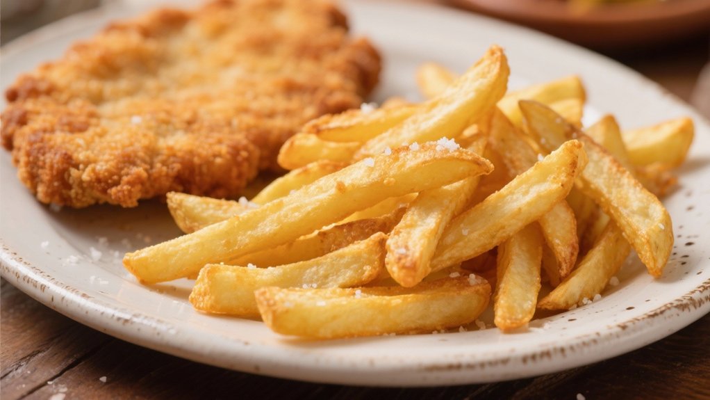 crispy golden argentinian fries