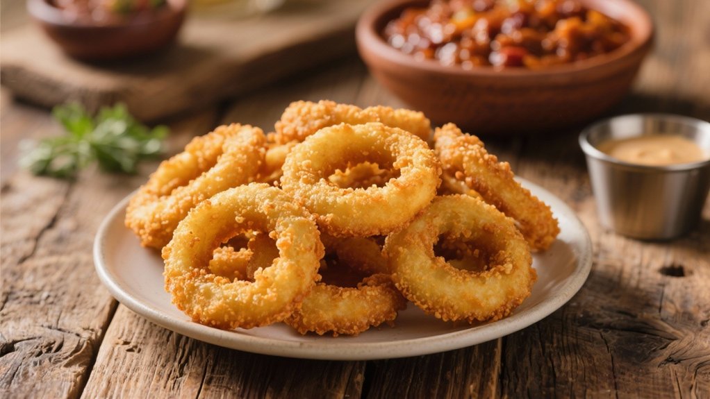 crispy onion ring perfection