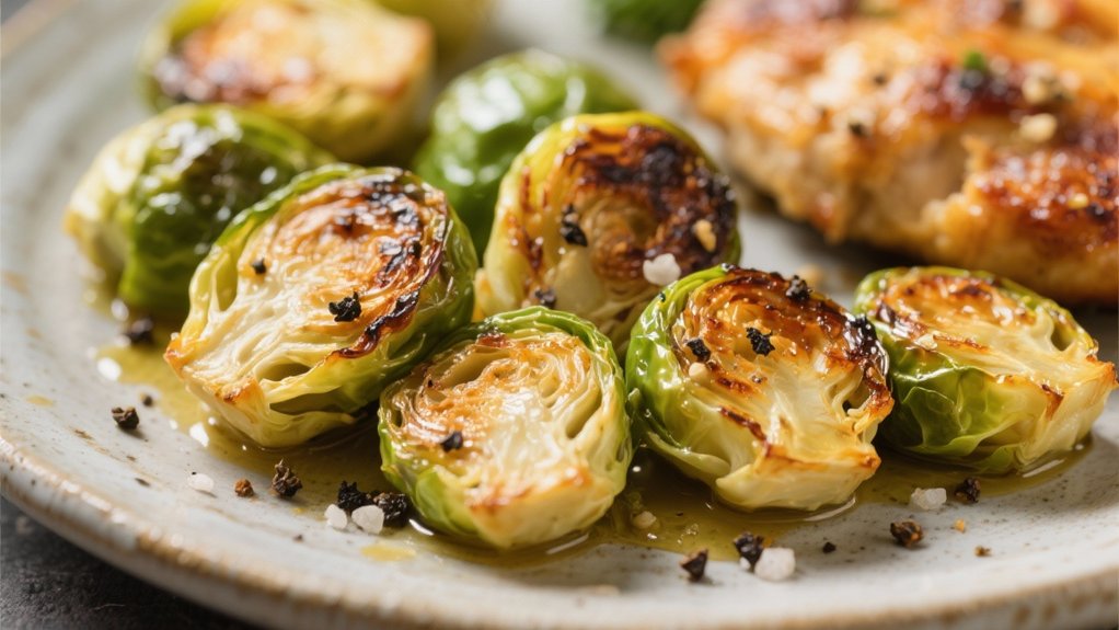 crispy roasted brussels sprouts
