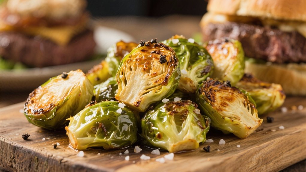crispy roasted brussels sprouts