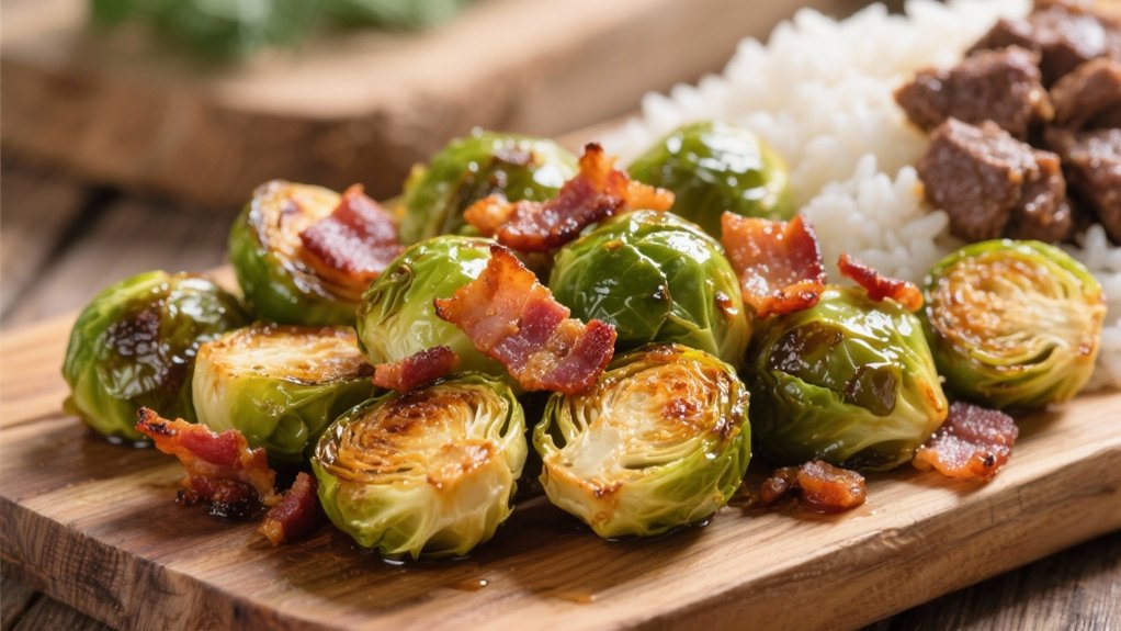 crispy smoky brussels sprouts