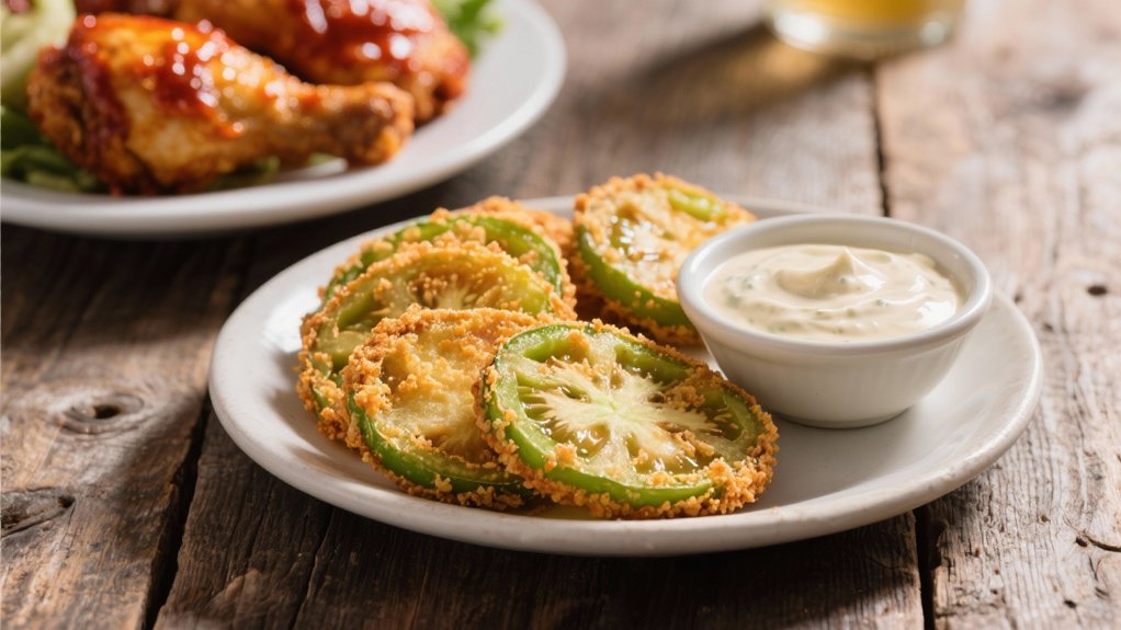 crispy southern tomato slices