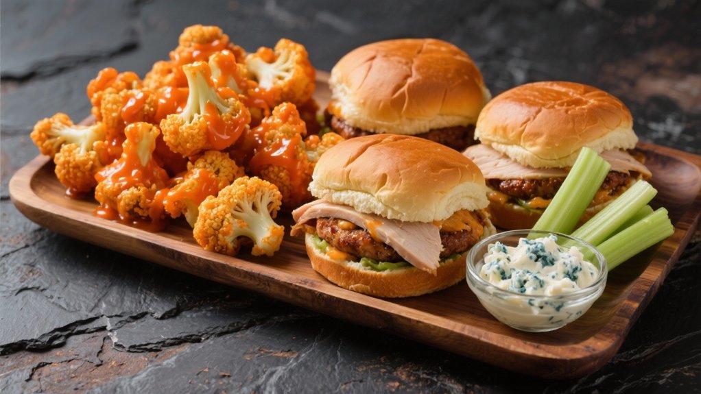crispy spicy cauliflower bites