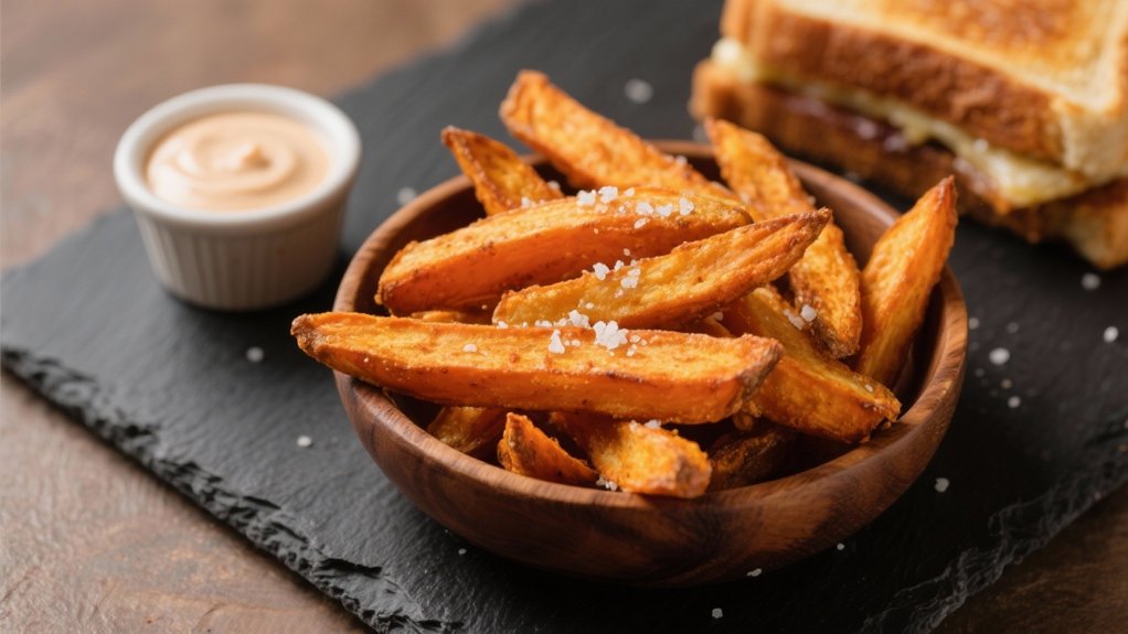 crispy sweet potato fries