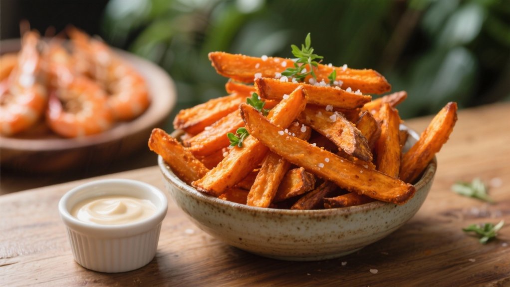 crispy sweet potato goodness