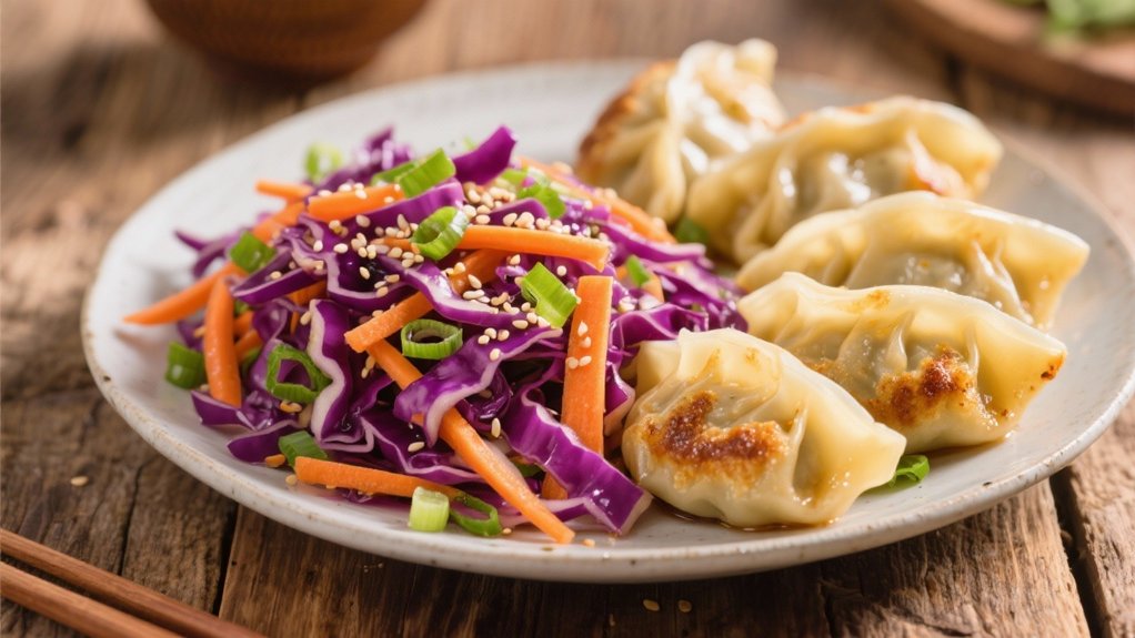 crunchy and refreshing slaw