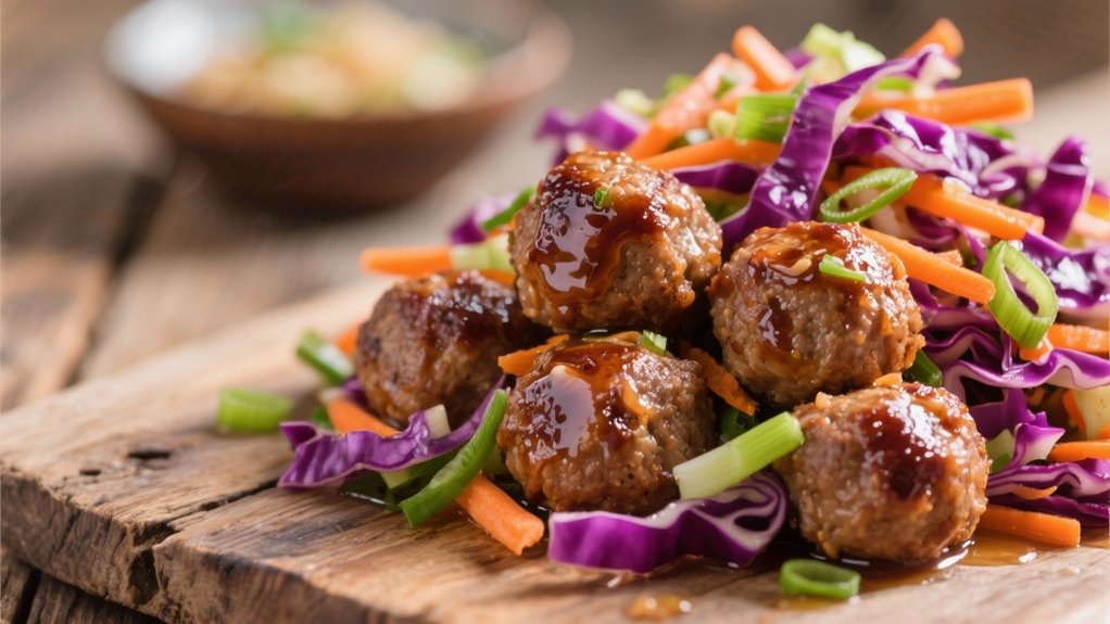 crunchy asian slaw combination
