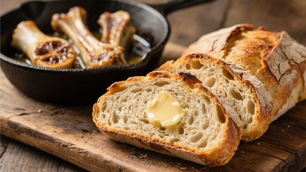 crusty bread enhances marrow