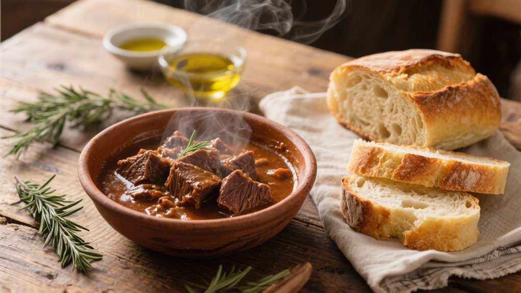 crusty bread enhances meals